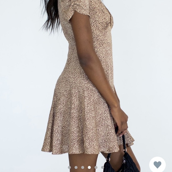 Princess Polly The Sting mini dress Leopard - Picture 3 of 8